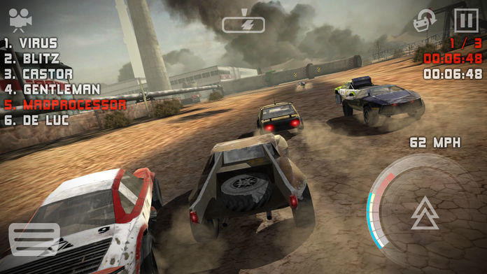 Screenshot 1 of Uber Racer 3D - Ribut pasir 