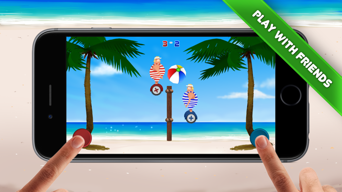Volley Sumos Game Screenshot