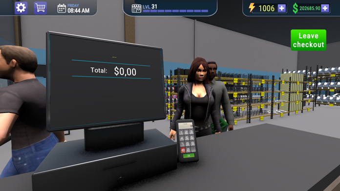 Captura de Tela do Jogo Car Mechanic Shop Simulator 3D