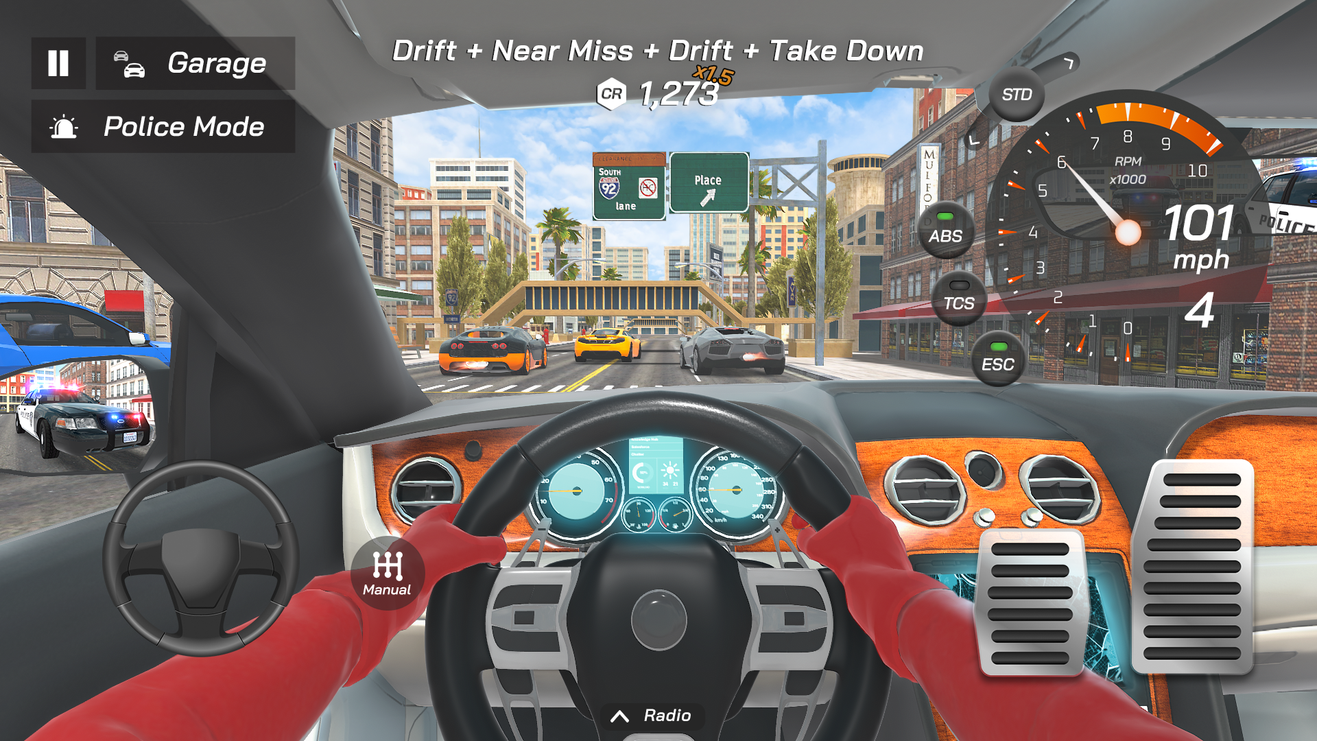 Street Racing Car Driver Game Screenshot