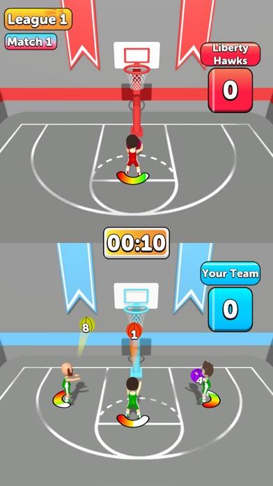 Cuplikan Layar Game Basketball Career!