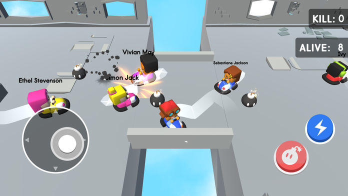 Bumper Kart.io: Crash and Bomb Game Screenshot