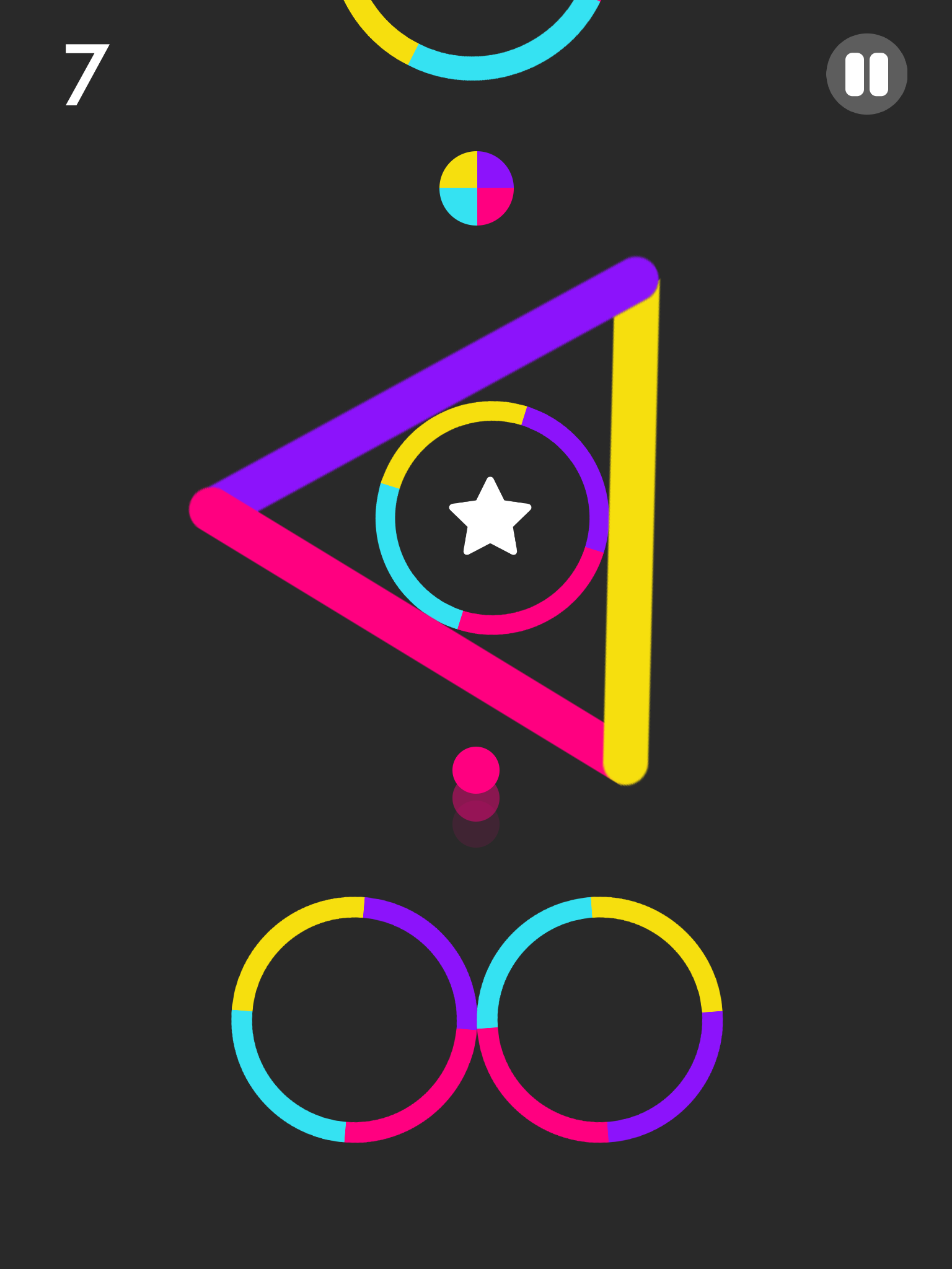 Color Switch Game Screenshot