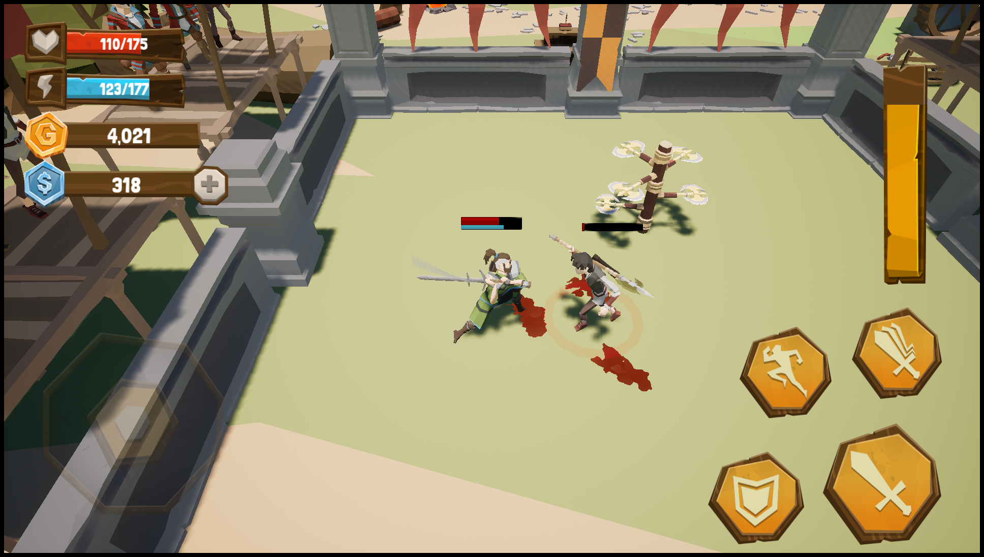 Sword of Glory Roguelite Slash Game Screenshot