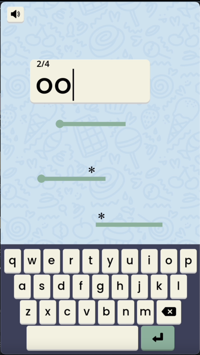 Cuplikan Layar Game Fall Words: Texting Story Game