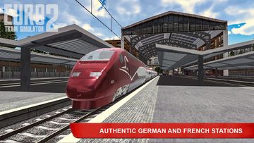 Euro Train Simulator 2: Game Game Screenshot