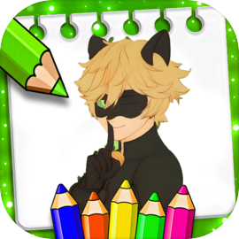 Download do APK de Desenho de colorir da cat noir para Android