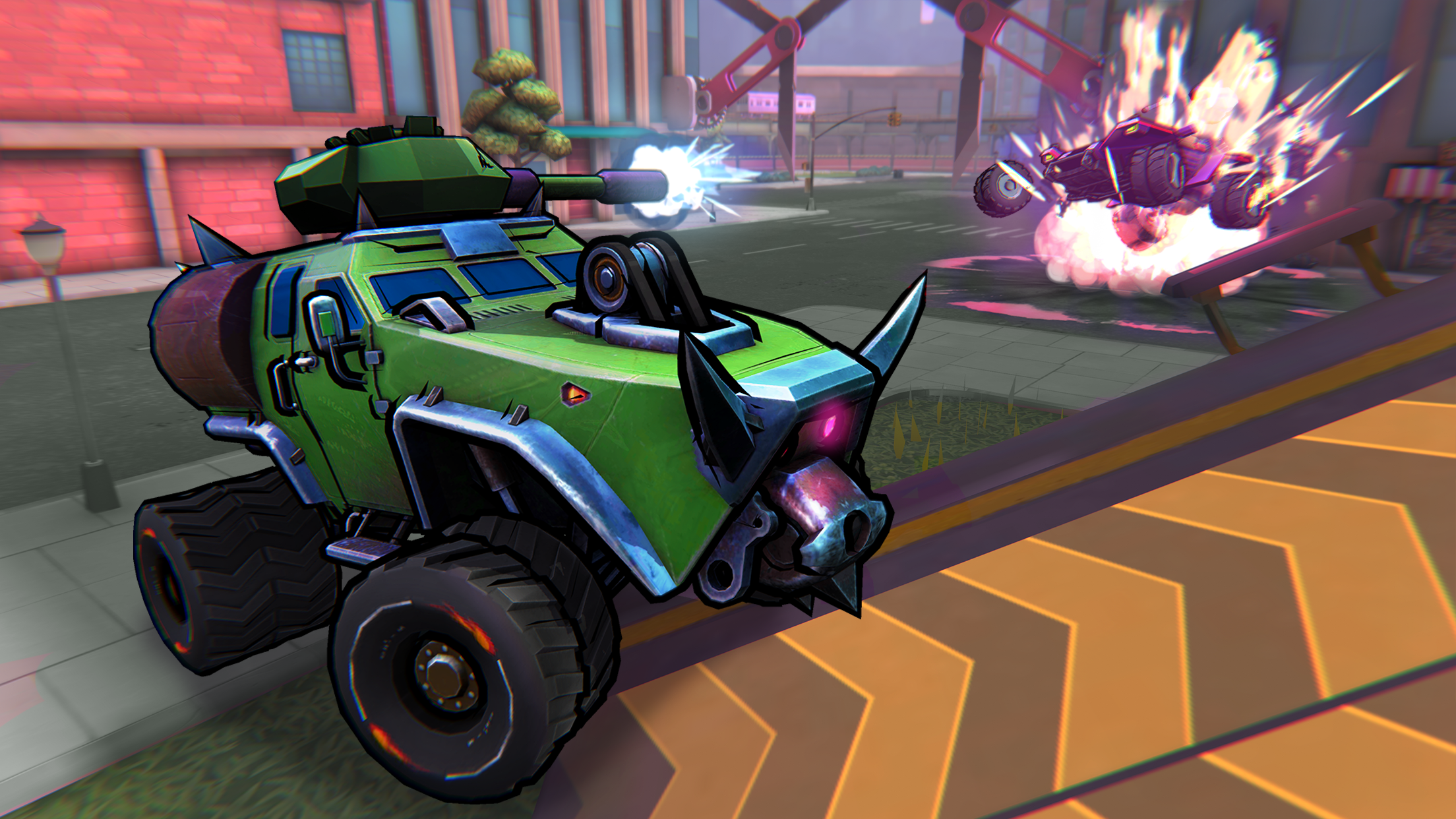 Battle Cars: Fast PVP Arena screenshot game