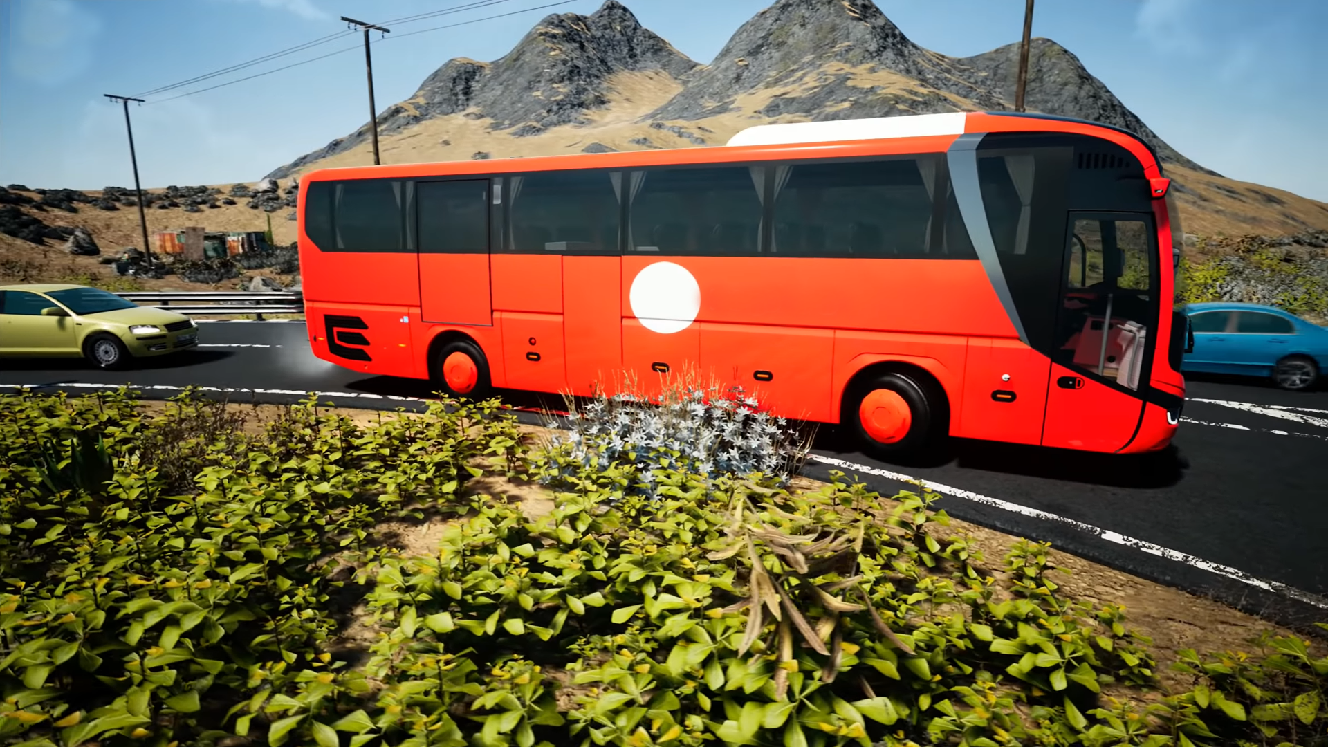 Bus Simulator: Highway Tour Game Screenshot