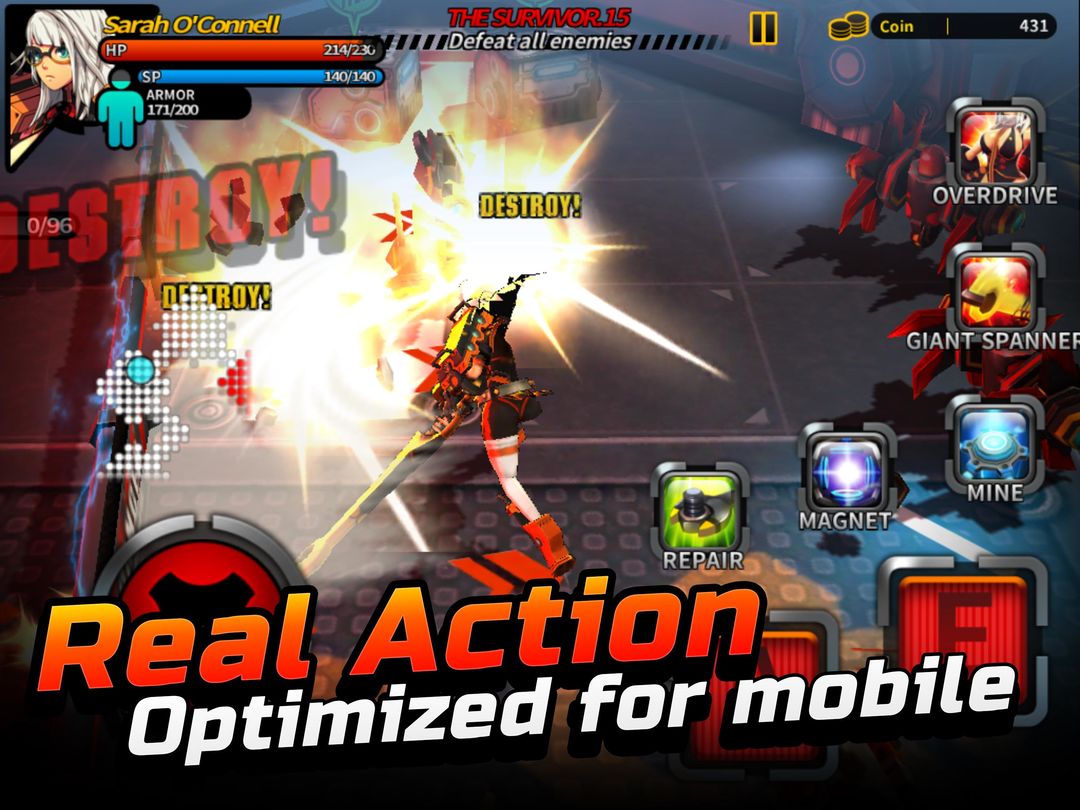 Screenshot of Smashing The Battle