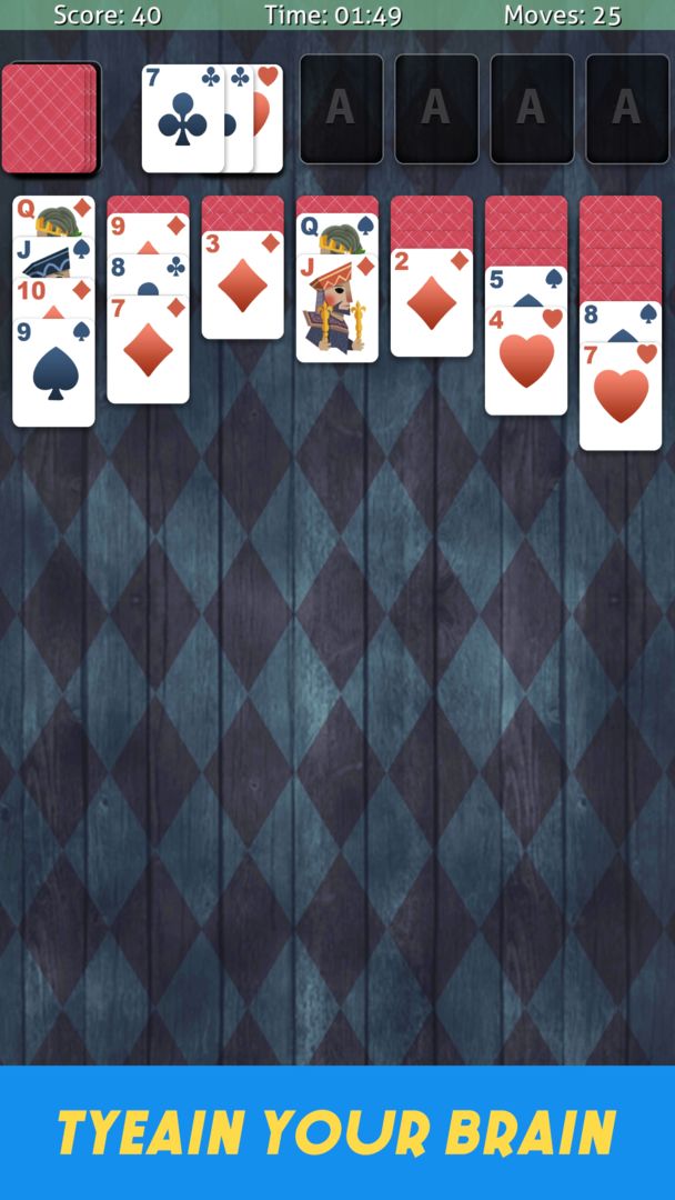 Screenshot of Solitaire Classic Cardgame - Free Poker Games
