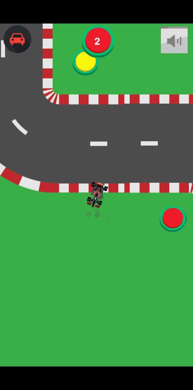Screenshot of car drag