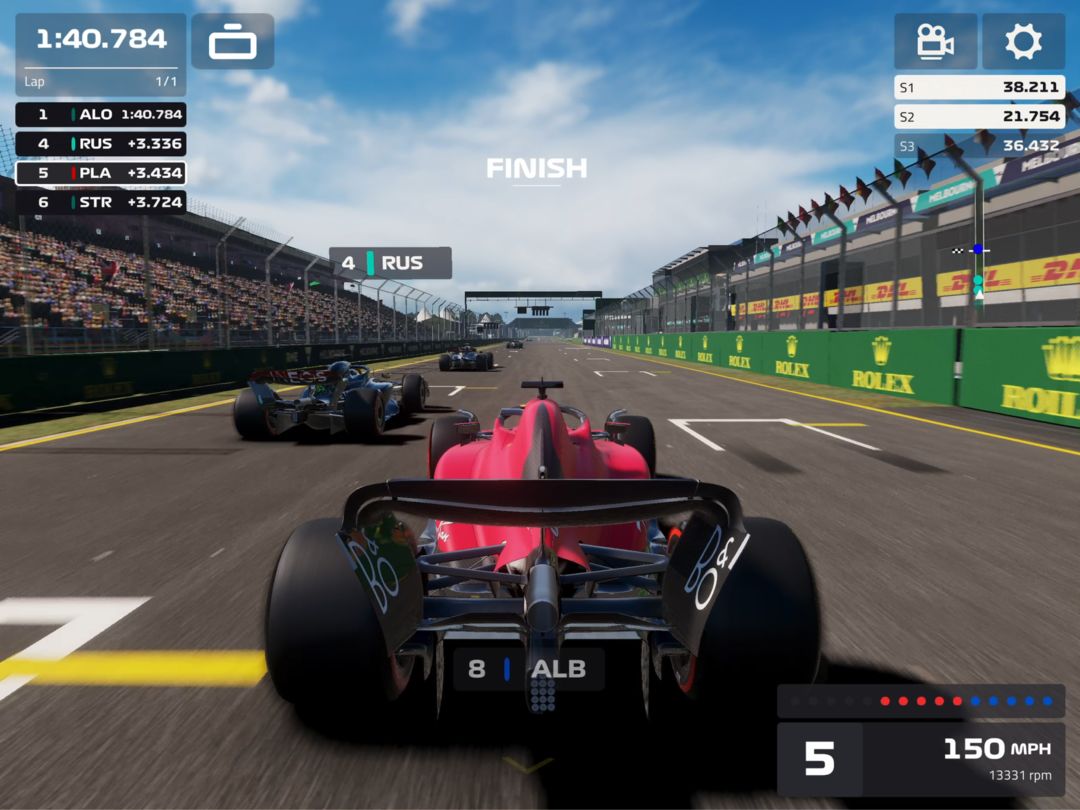 F1 Mobile Racing遊戲截圖