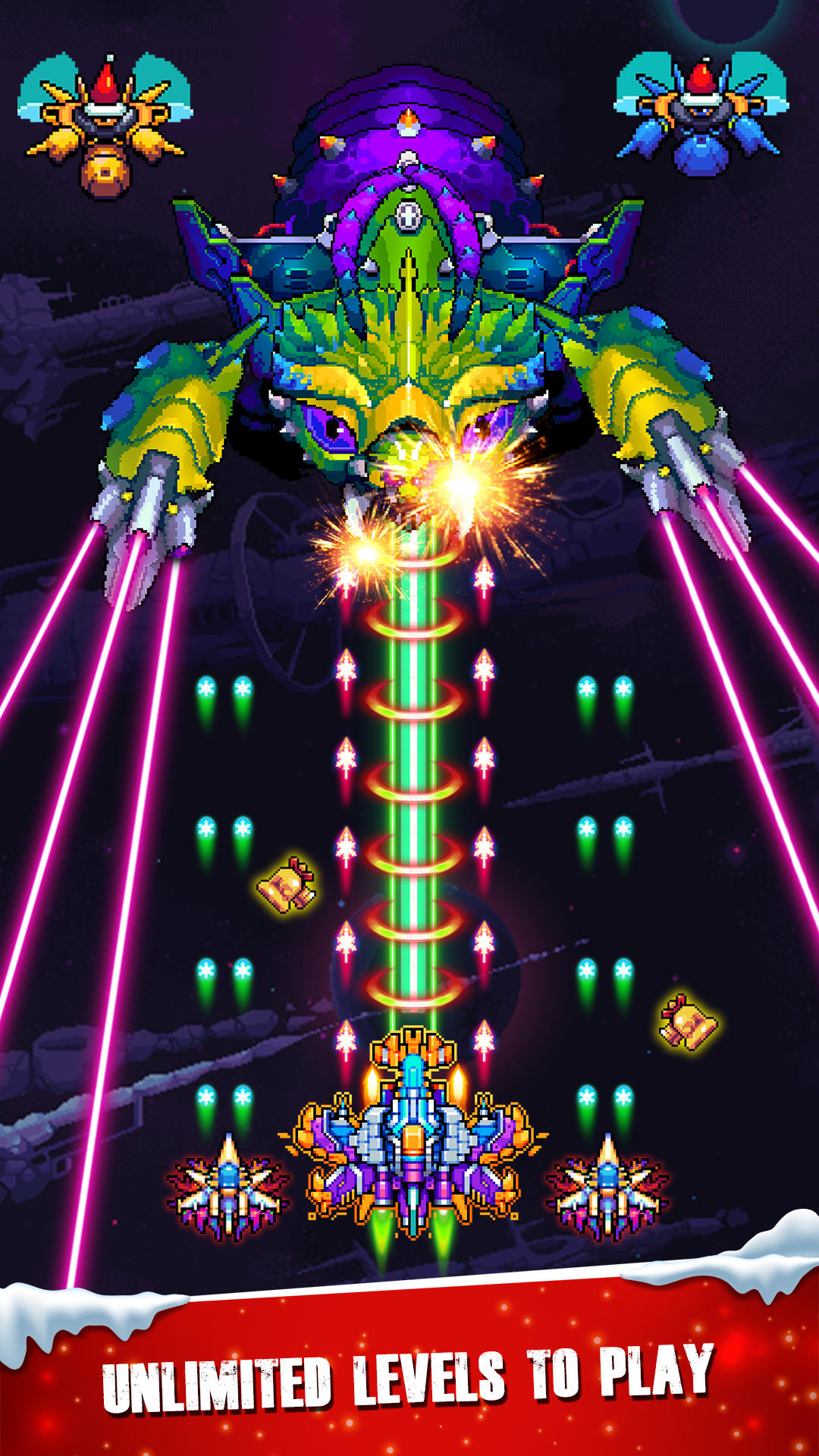 Falcon Squad: Classic Arcade Game Screenshot