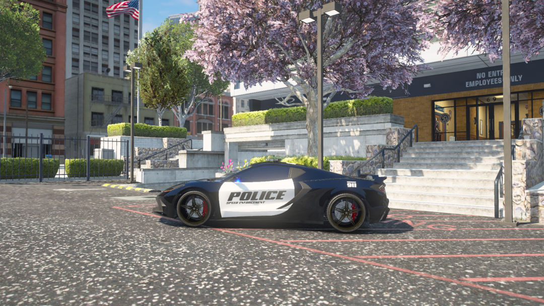 Screenshot of Police Car Driving Simulator
