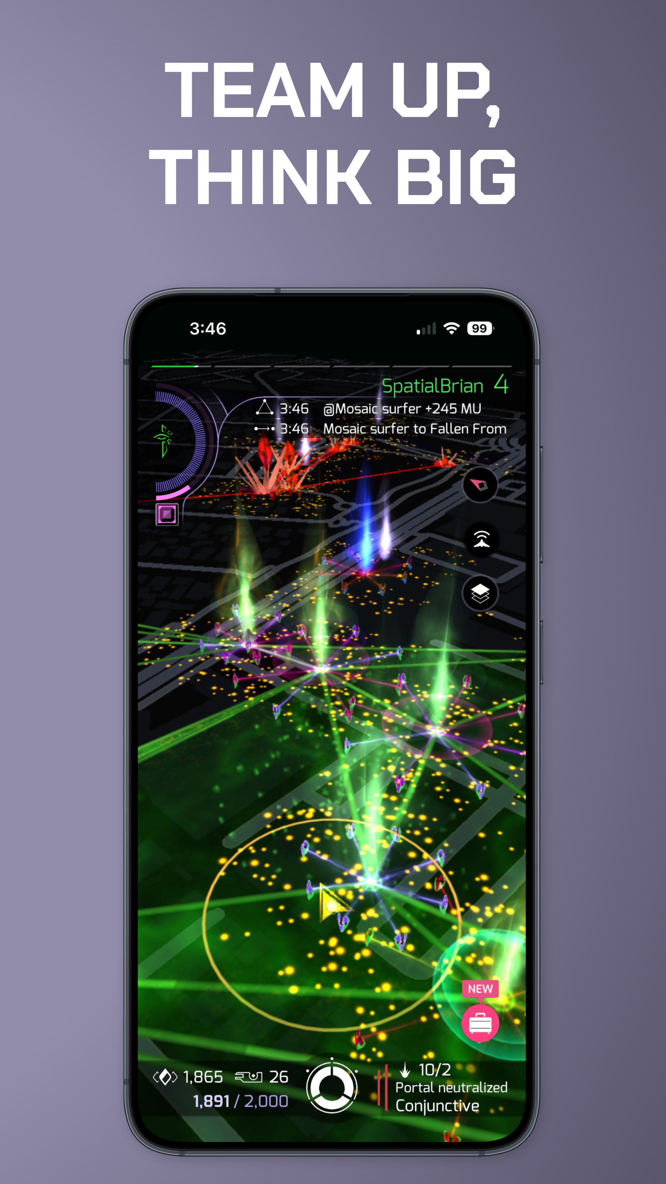 Ingress Game Screenshot