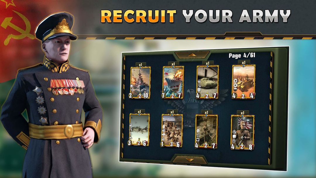 World War II: TCG screenshot game