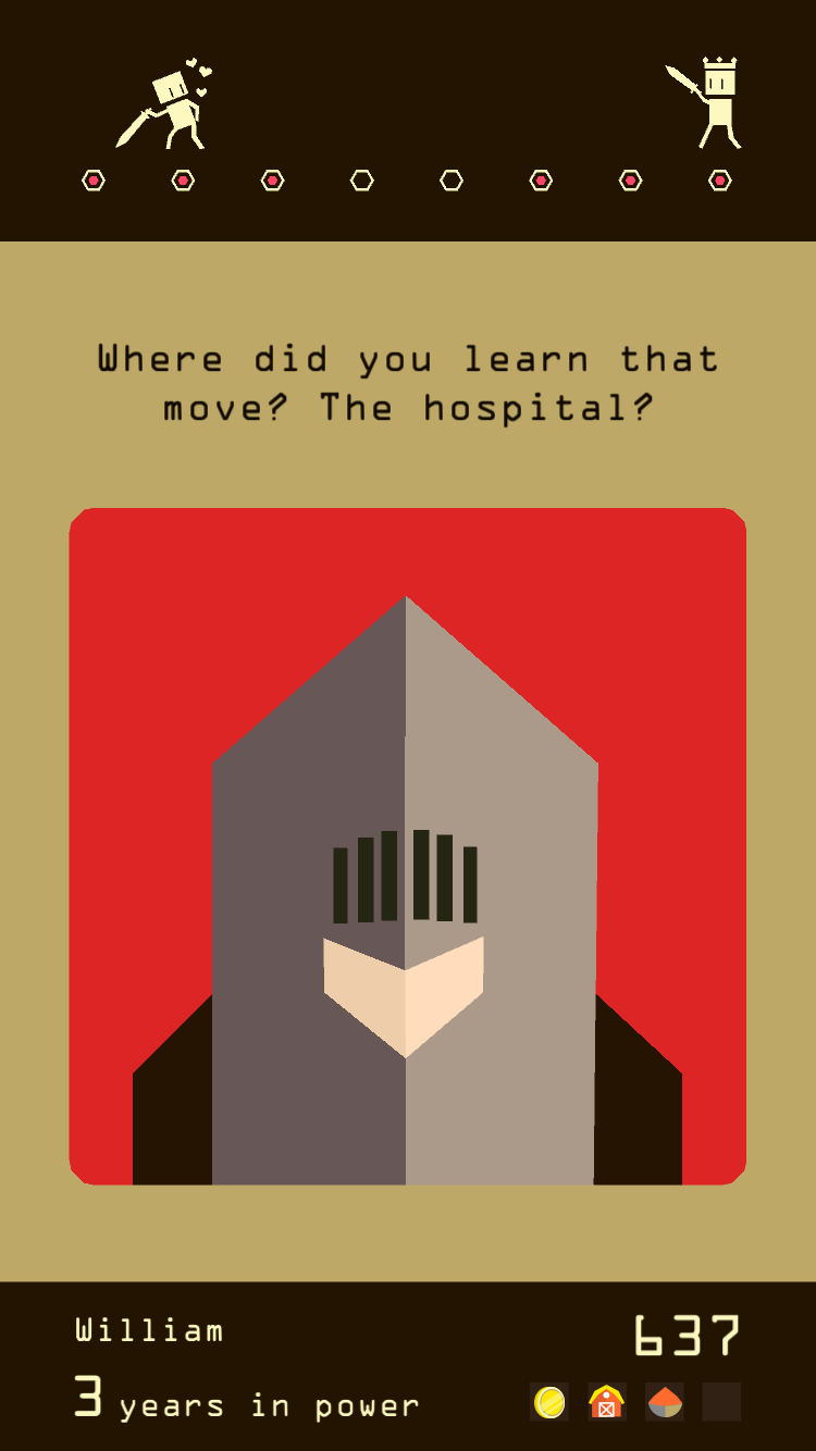 Reigns Game Screenshot