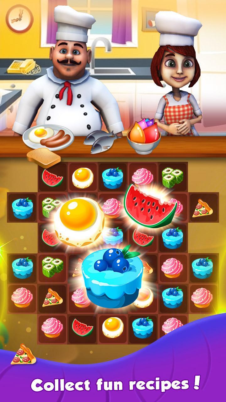 Скриншот игры Chef Story: Free Match 3 Games