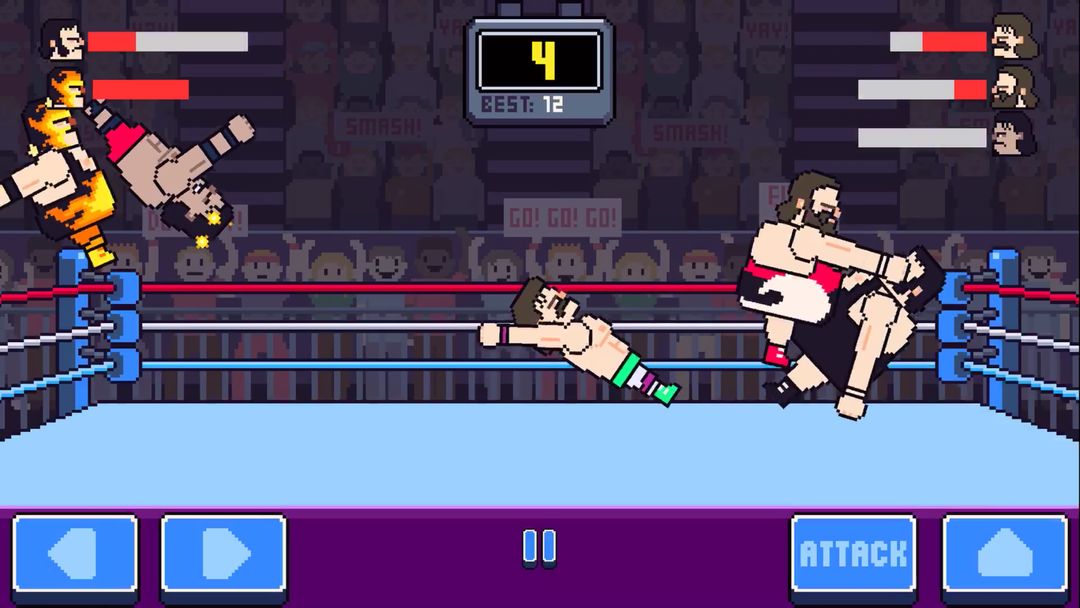 Rowdy Wrestling screenshot game