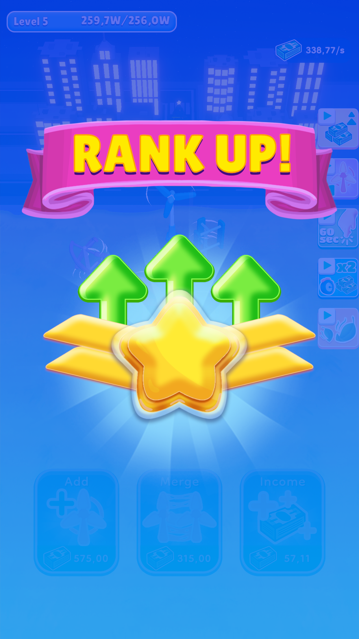 Wind Energy Idle ภาพหน้าจอเกม