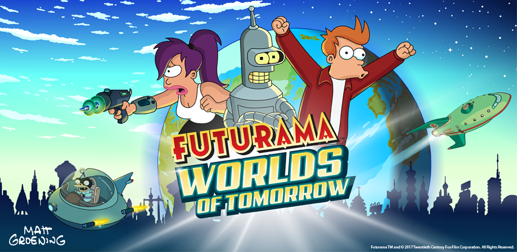 Banner of Futurama- မနက်ဖြန်ကမ္ဘာများ 