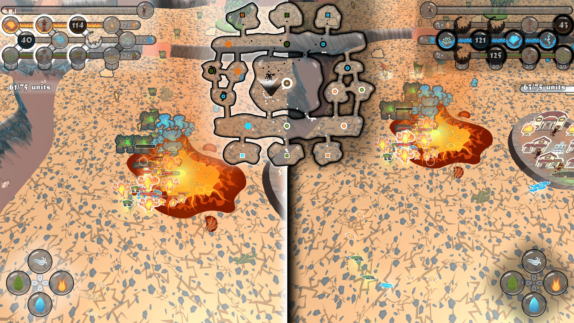 Elemental Engagements Game Screenshot