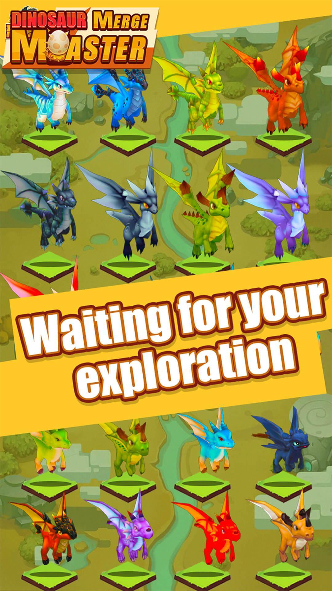 Screenshot of Dinosaur Merge Master