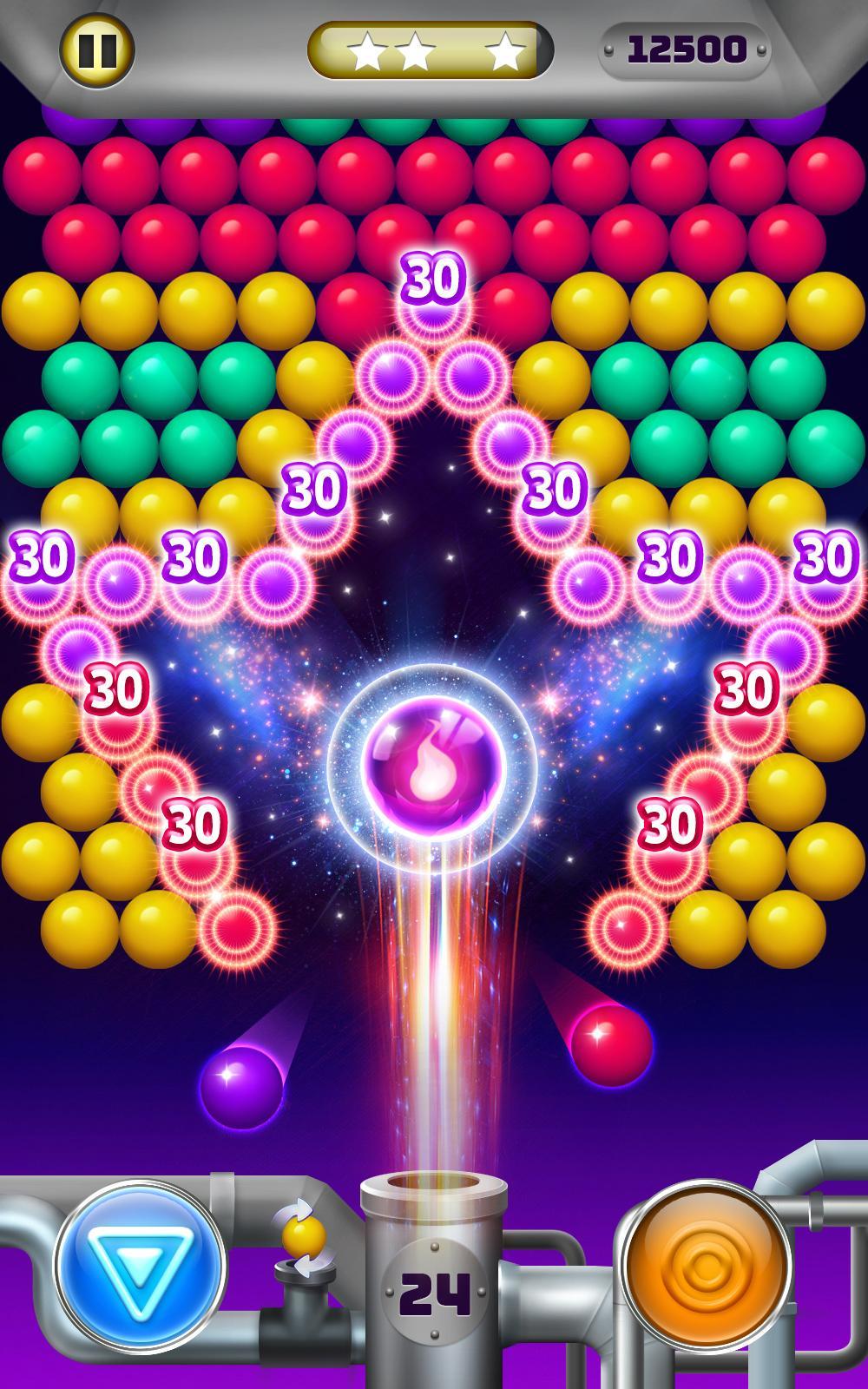 Fusion Bubbles ゲームのスクリーンショット