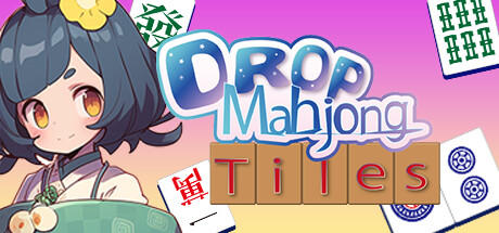 Banner of Drop Mahjong tiles 