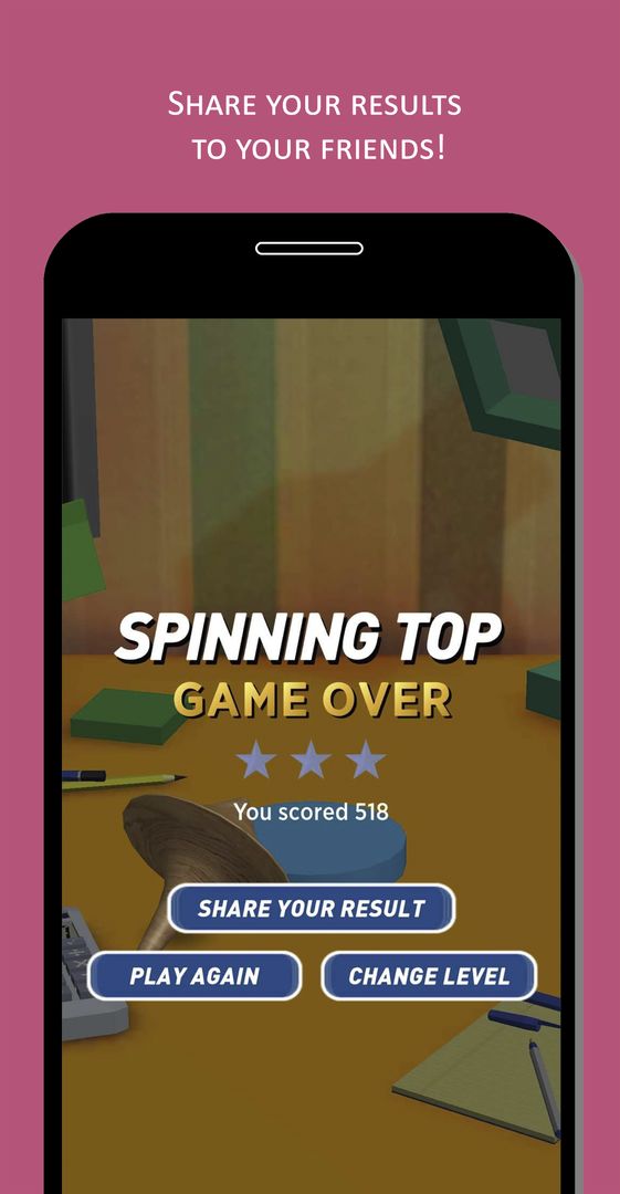 Screenshot of SPINNING TOP