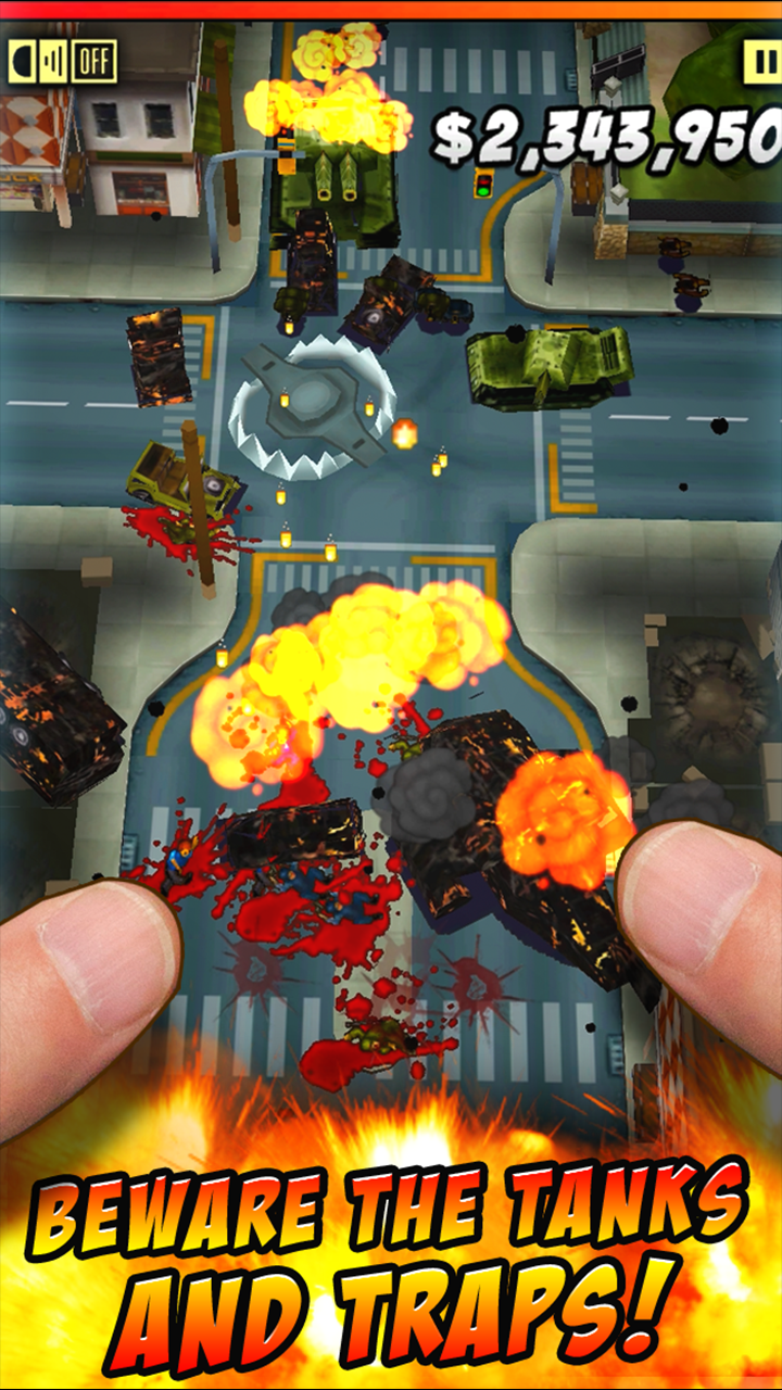 ThumbZilla 게임 스크린샷