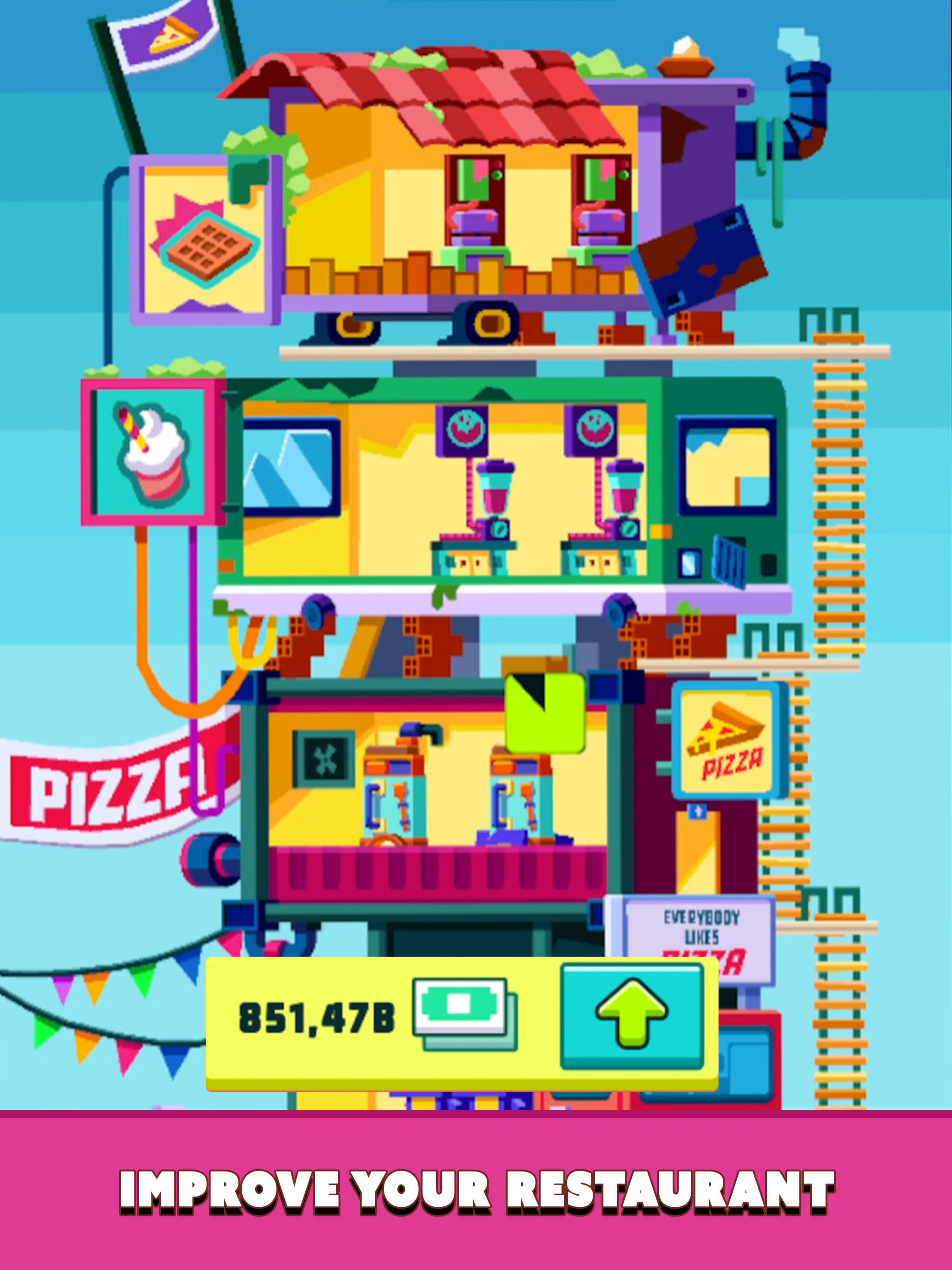 Everybody likes Pizza Game Screenshot