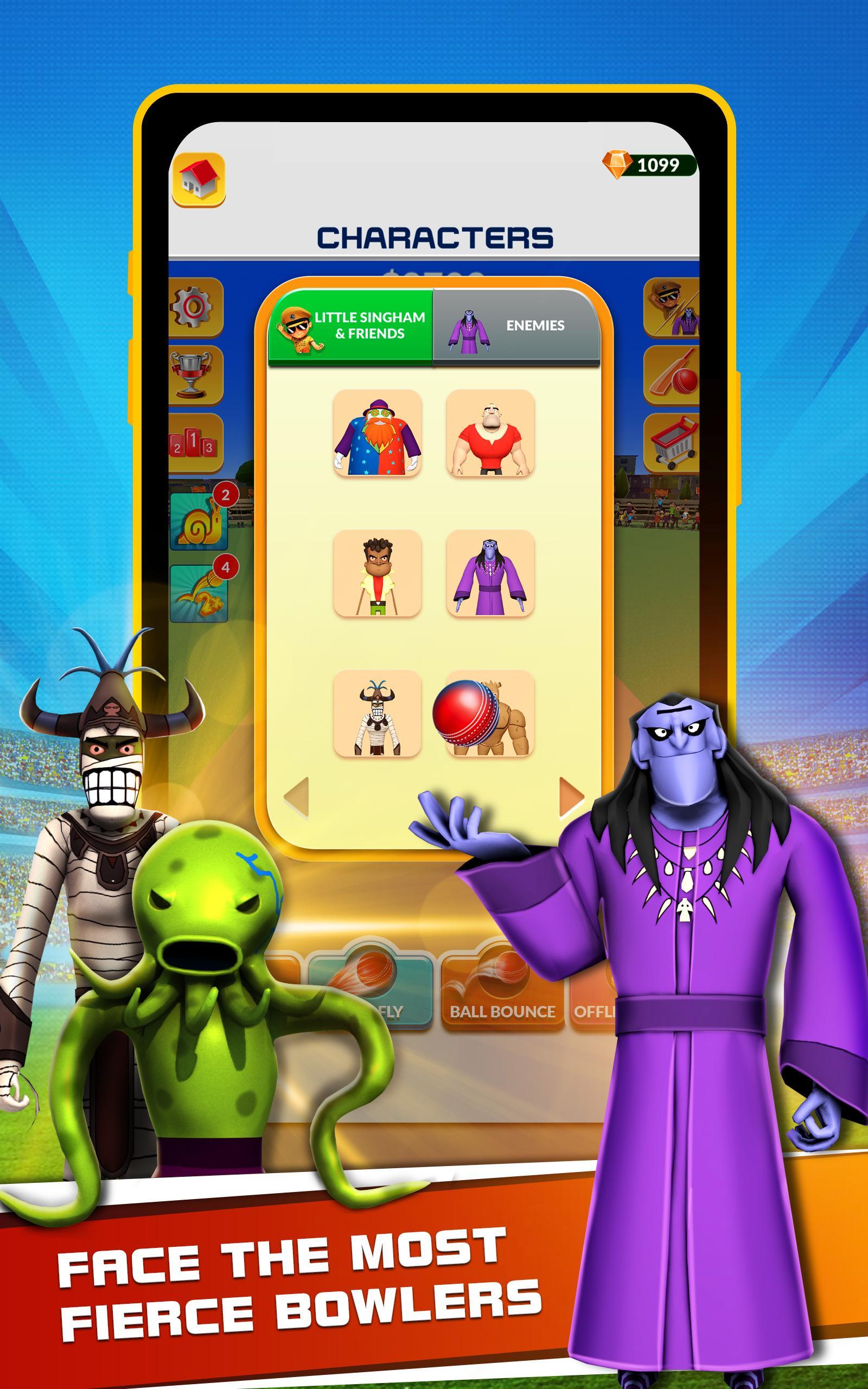 Little Singham Cricket ภาพหน้าจอเกม