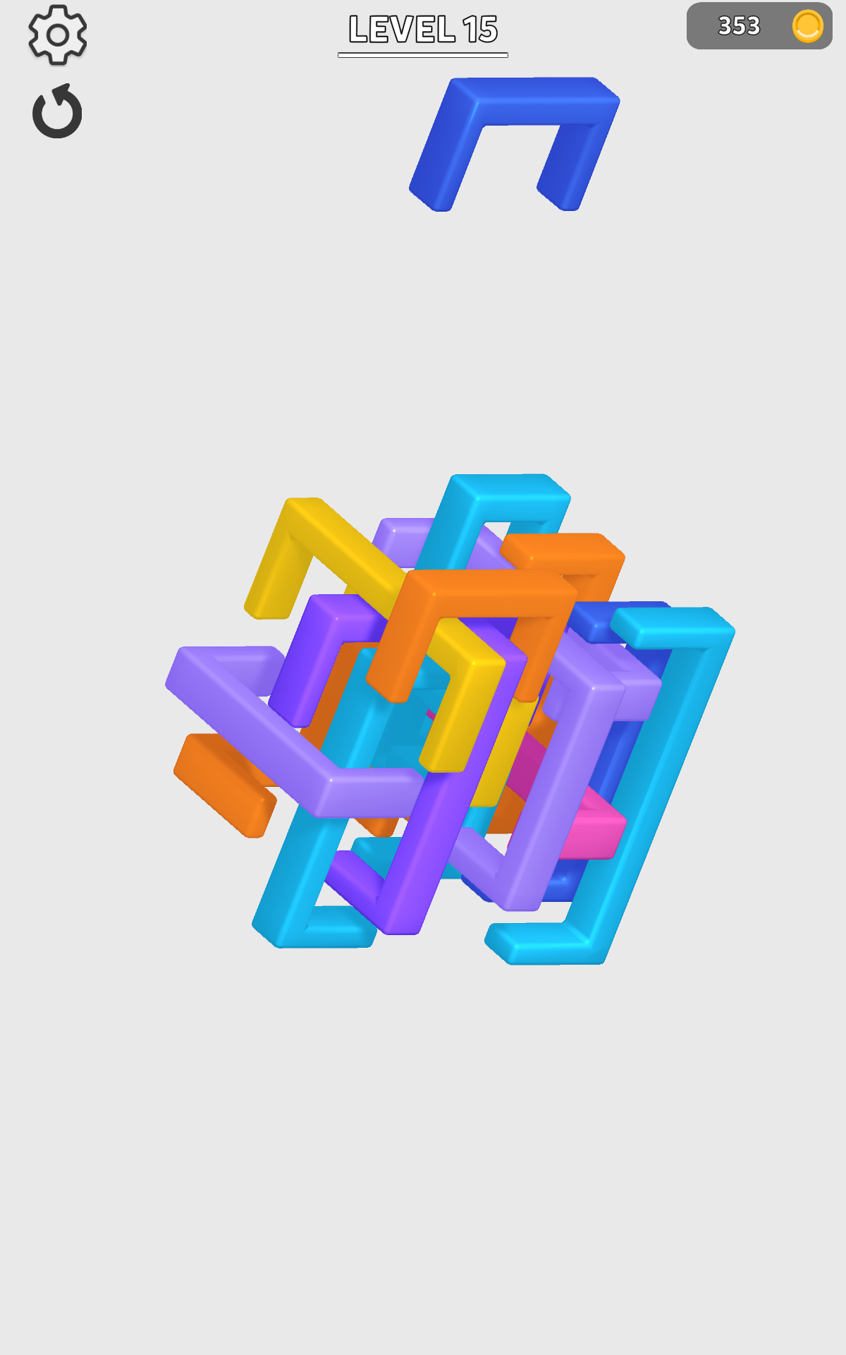 Screenshot of U Shape Puzzle