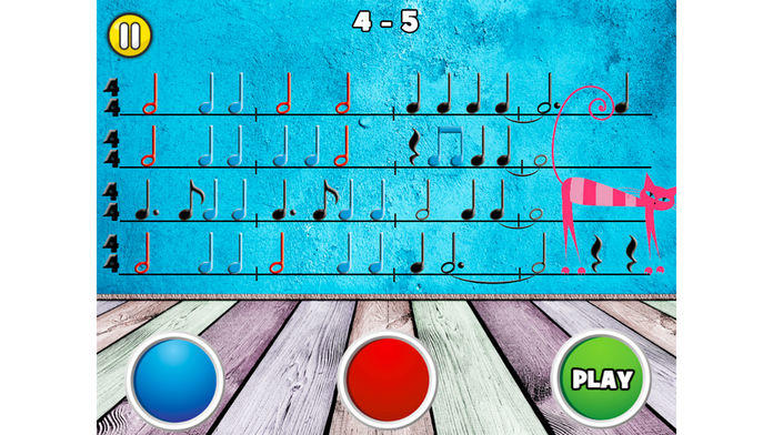 Rhythm Cat Pro - 学习如何看乐谱 Game Screenshot