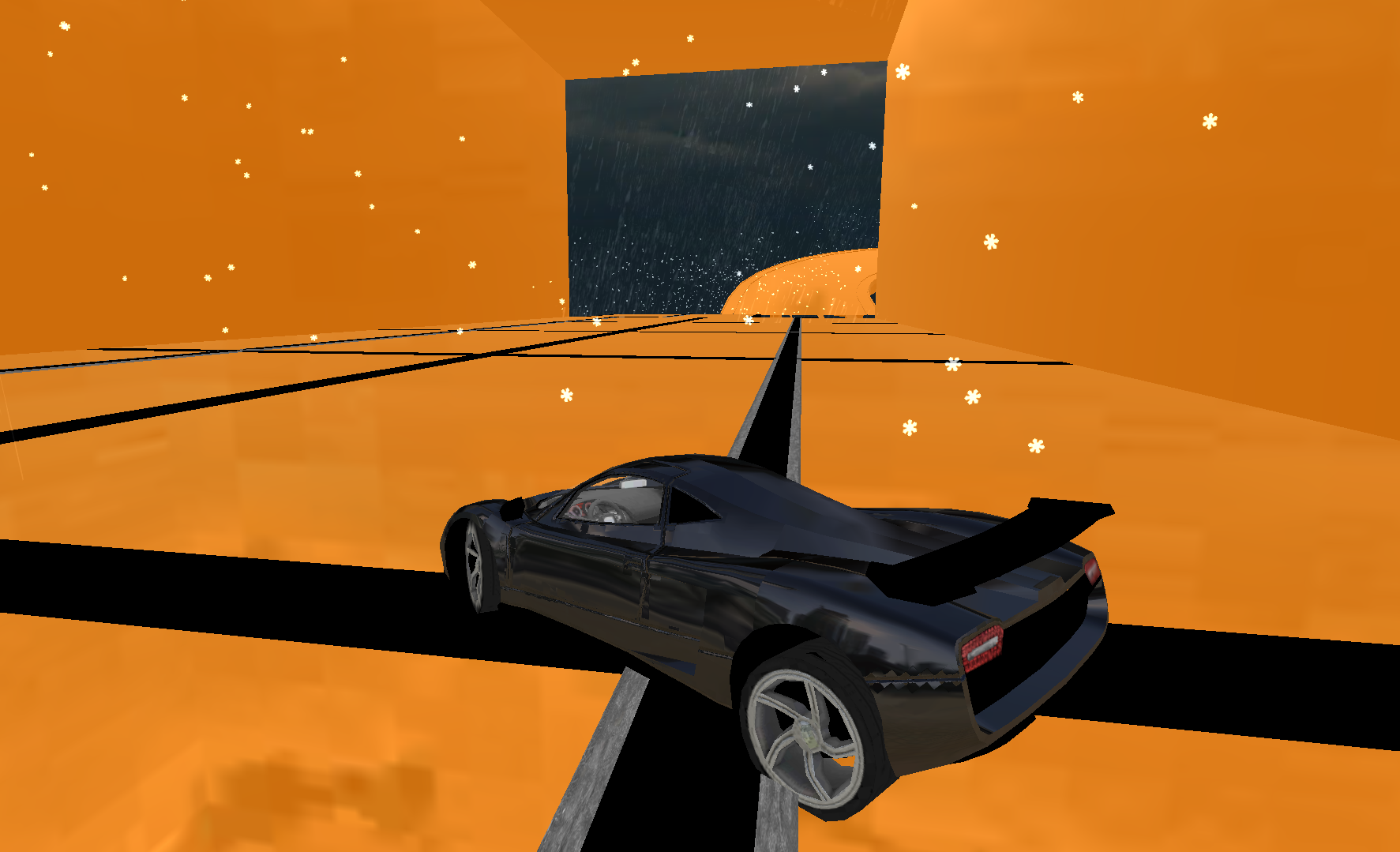 GT Car Racing 3D: Timeless Stunts at the sky Game Screenshot