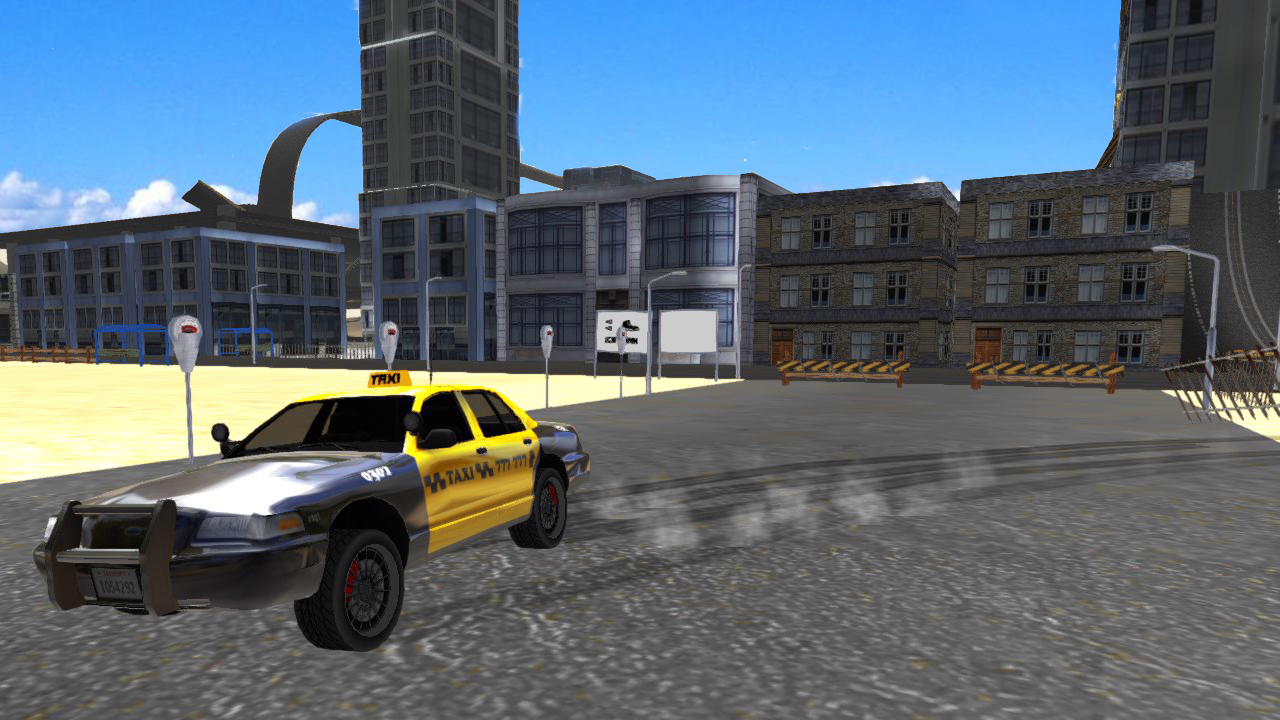 Screenshot 1 of เมืองจำลองการขับรถแท็กซี่ 3 มิติ 1.06