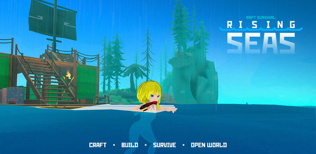 Raft Survival: Rising Seas screenshot