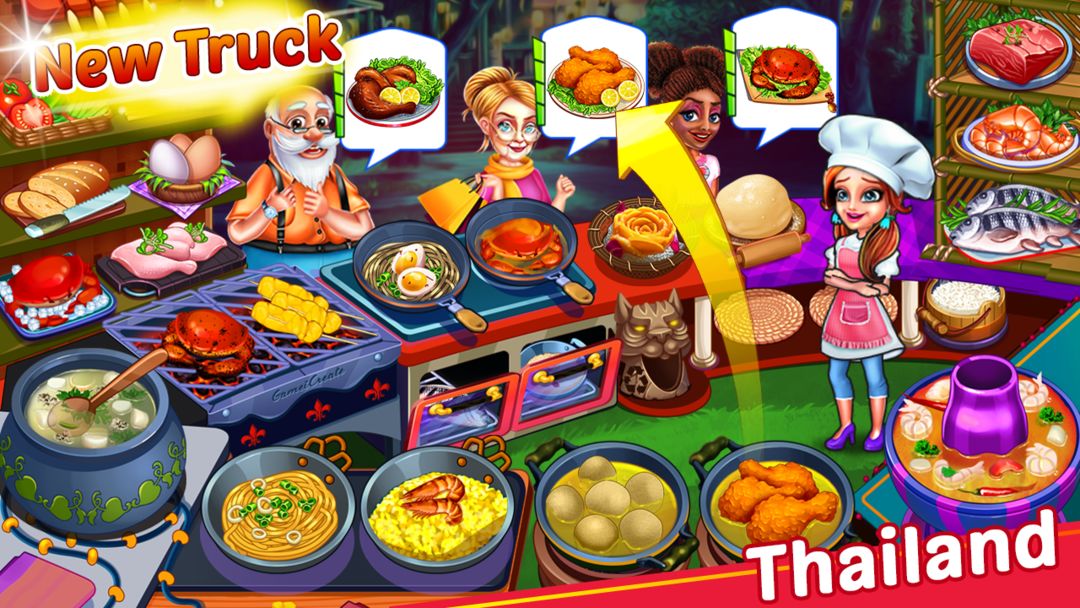 Screenshot of Cooking Express Cooking Games