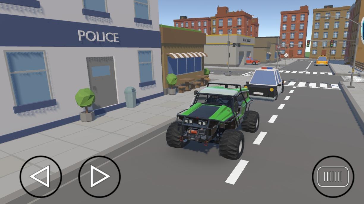 SUV Driving Jeep Game Game Screenshot