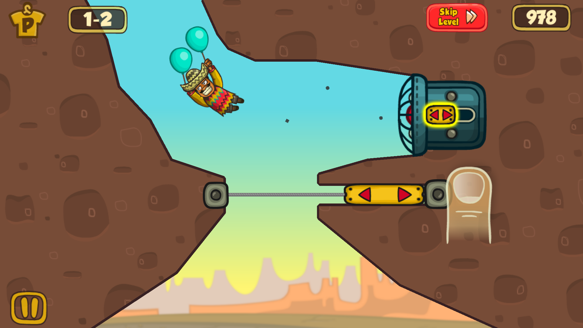 Cuplikan Layar Game Amigo Pancho