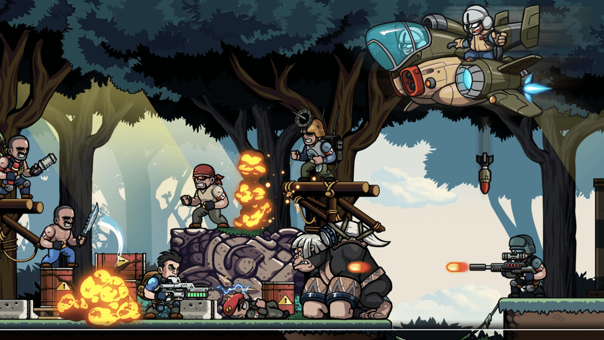 Commando 2 OPS Game Screenshot