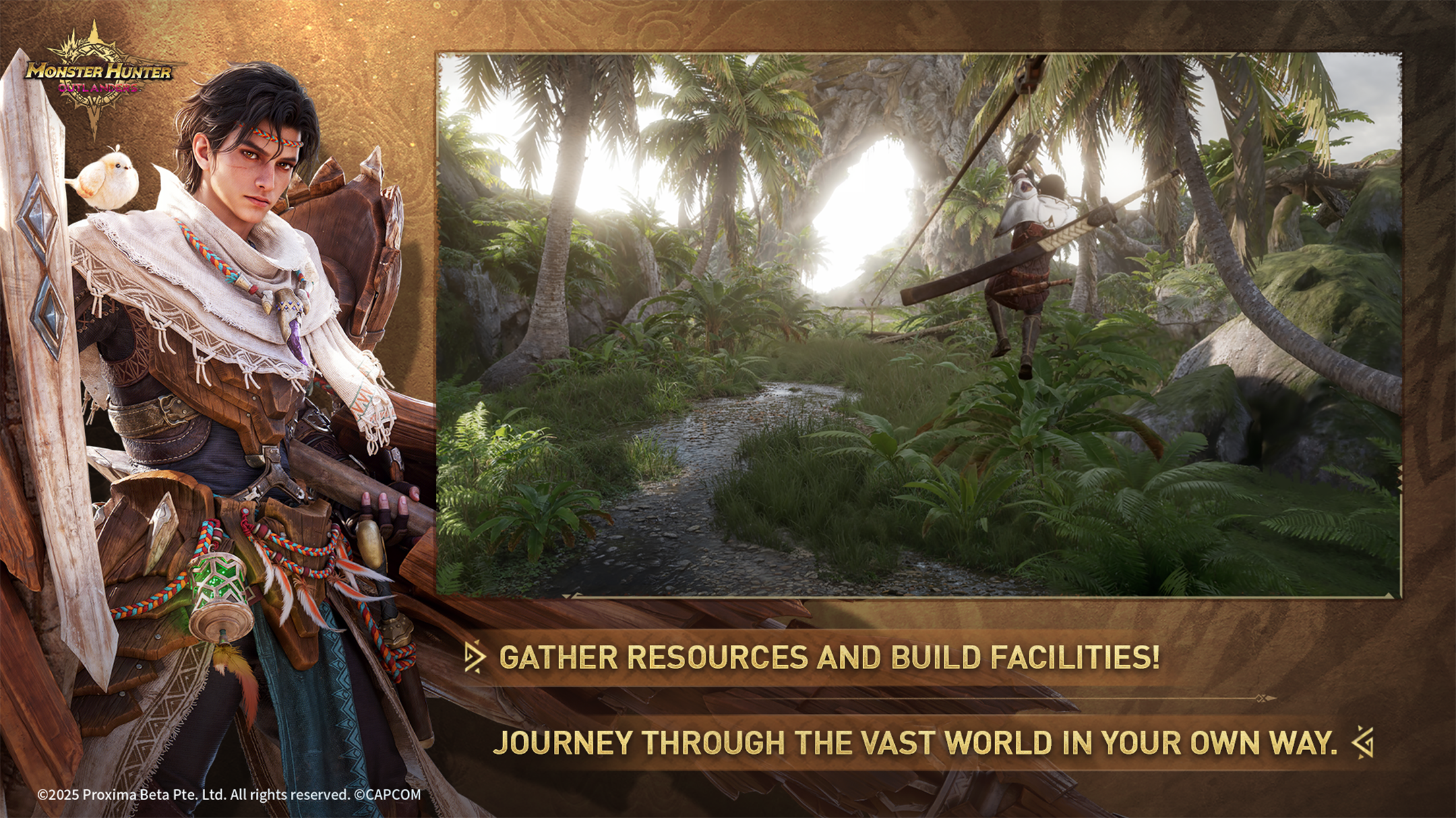 Monster Hunter Outlanders Game Screenshot