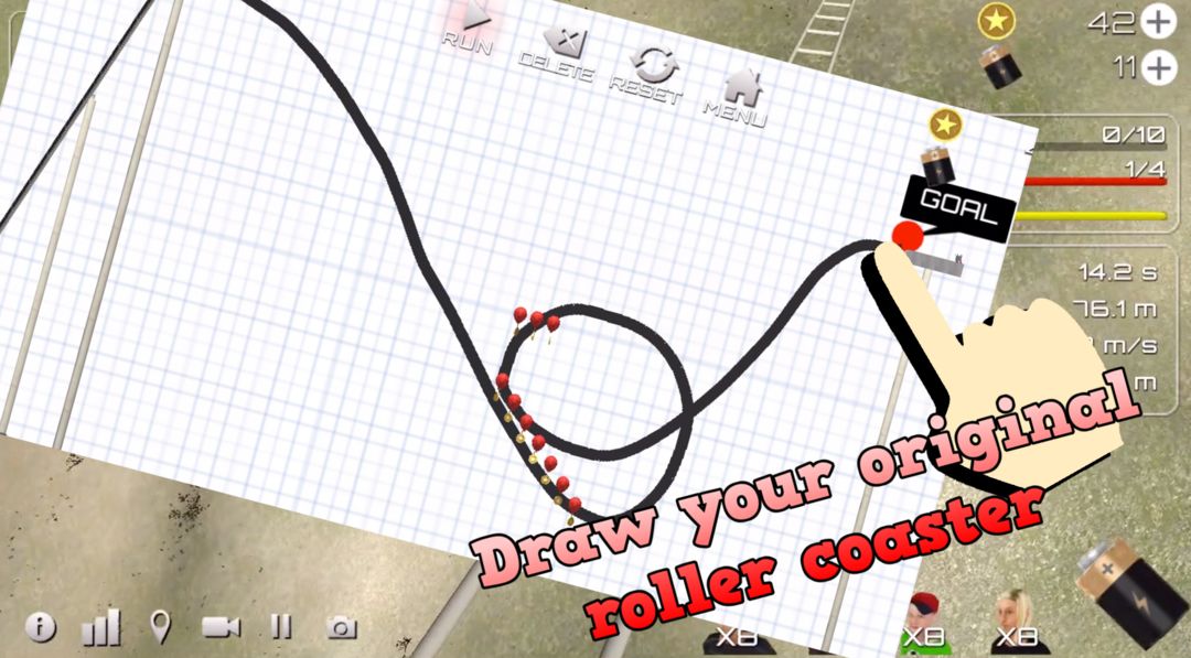 Roller Coaster Simulator screenshot game