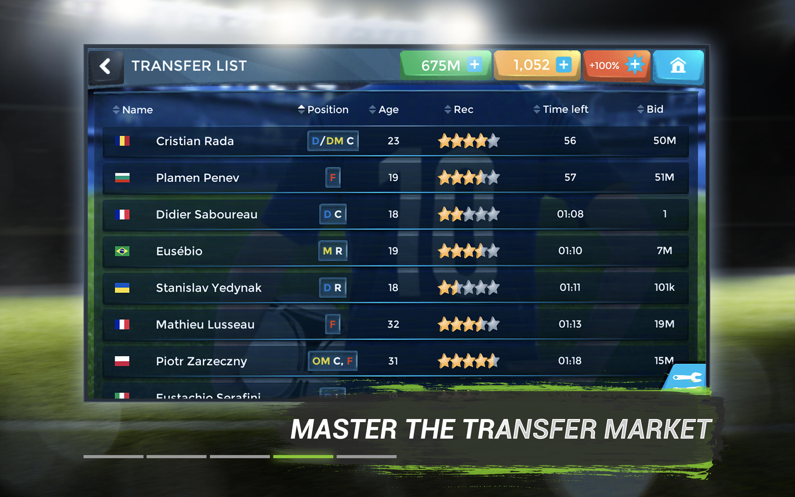 Скриншот игры FMU - Football Manager Game