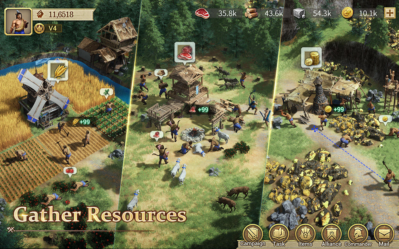 Game of Empires:Warring Realms screenshot game