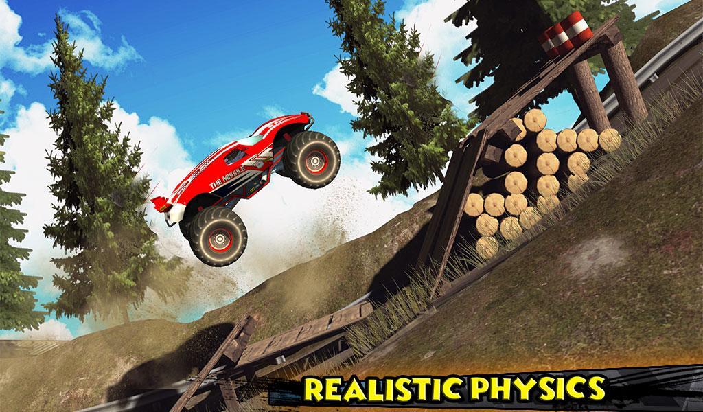 Monster Truck Rider 3D Game Screenshot