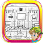 B and W House Escape