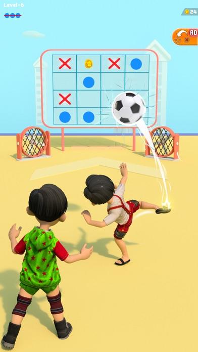 Tic Tac Toe with Football Game Screenshot